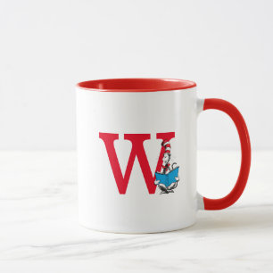 Taza Gato con Sombrero de Dr. Seuss - Monograma de Lect