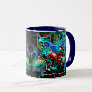 Taza Gato Cósmico Lambda