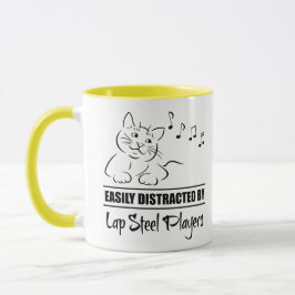 Taza Gato curioso distrado fácilmente por los jugadores