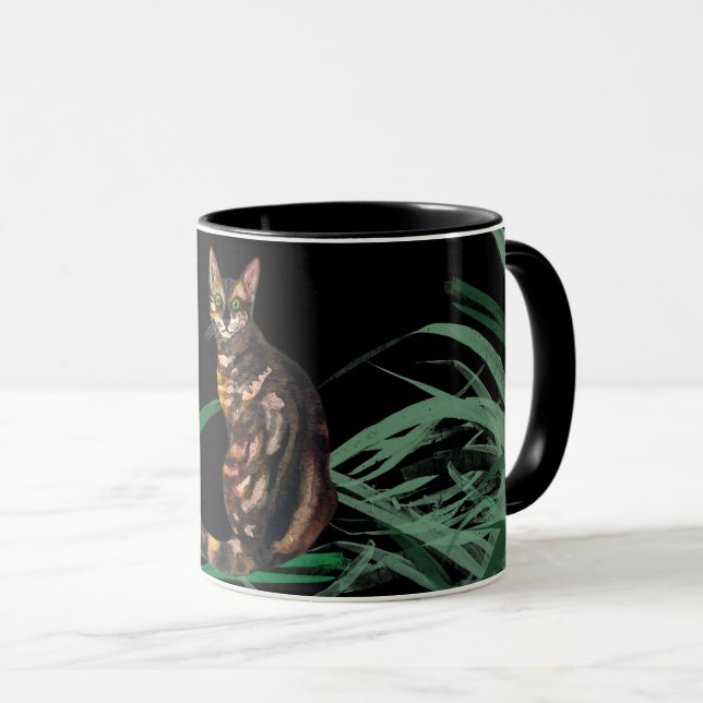 Taza Gato de Bengala (Anverso derecho)