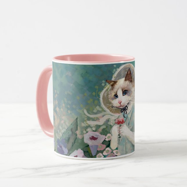 Taza Gato de corte (Anverso izquierdo)