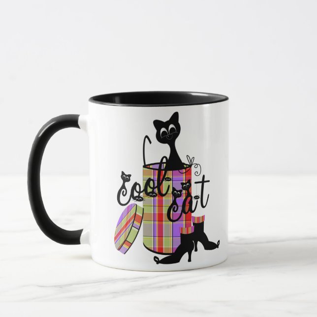 Taza Gato de Guay de Halloween (Izquierda)