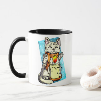 Taza Gato de invierno