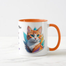Taza Gato de jengibre - Mi brea perfecta - té o café