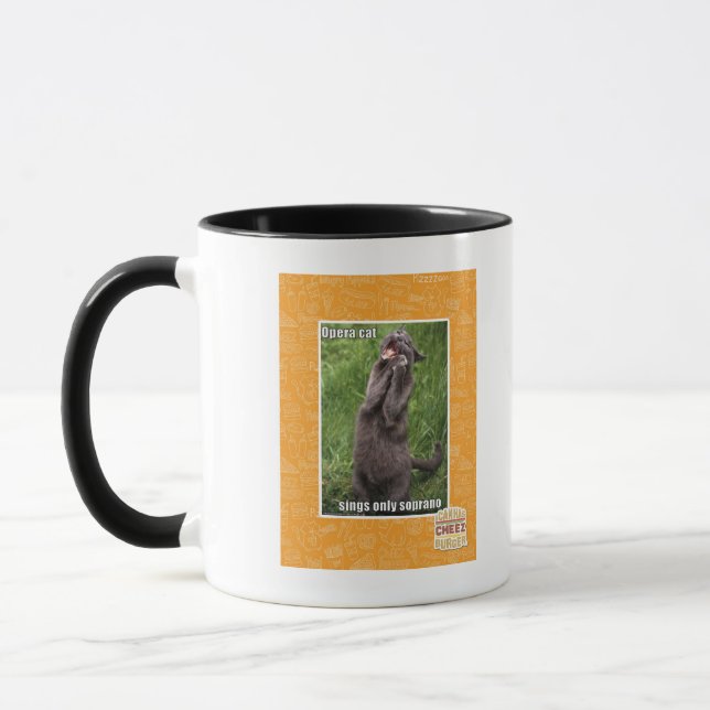 Taza Gato de la ópera (Izquierda)