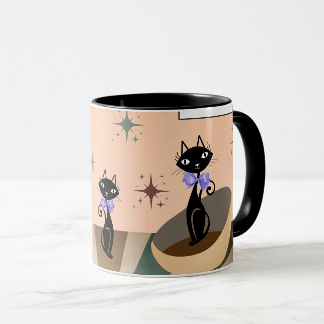 Taza Gato de mediados del siglo (Anverso derecho)
