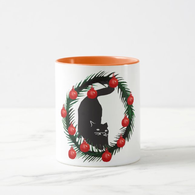 Taza Gato de navidades (Centro)
