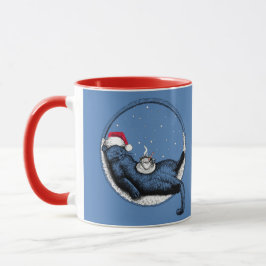 Taza Gato de navidades