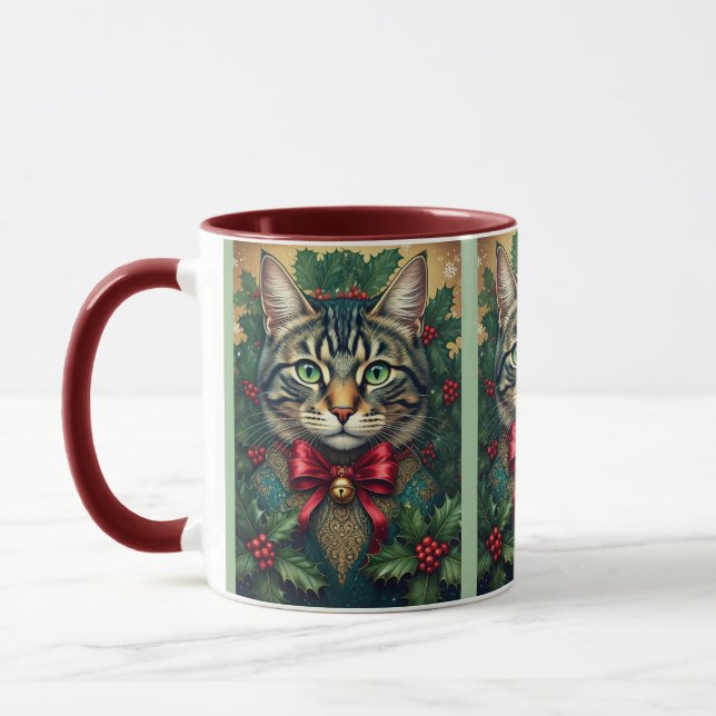Taza Gato de navidades 2024 (Izquierda)