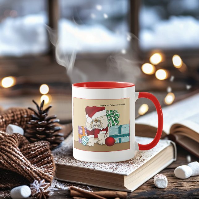 Taza Gato de Navidades persas (Subido por el creador)