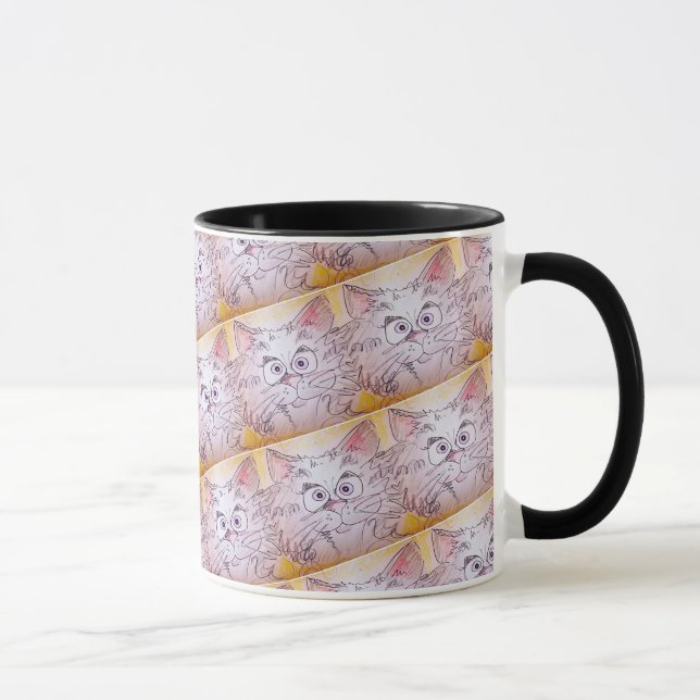 Taza Gato de ojos grandes (Derecha)