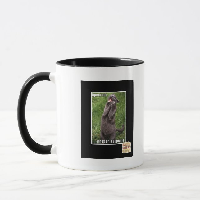 Taza Gato de ópera (Izquierda)