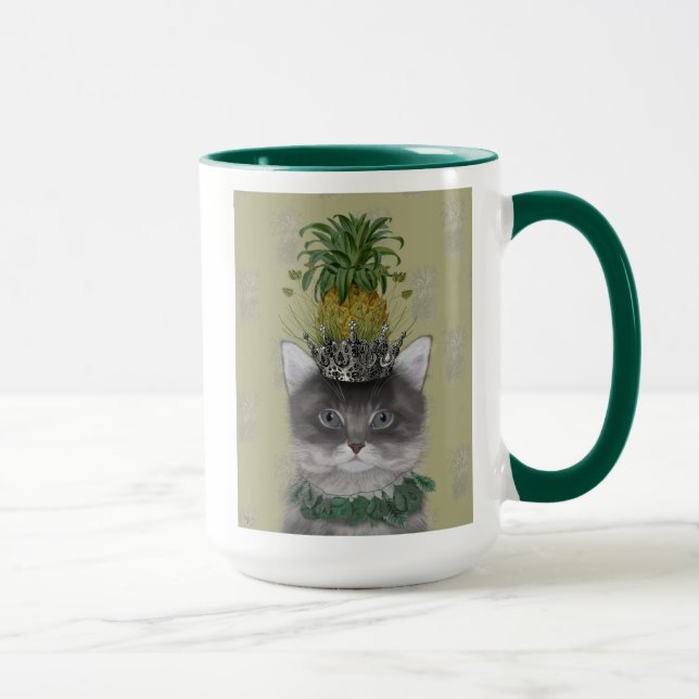 Taza Gato de piña (Derecha)