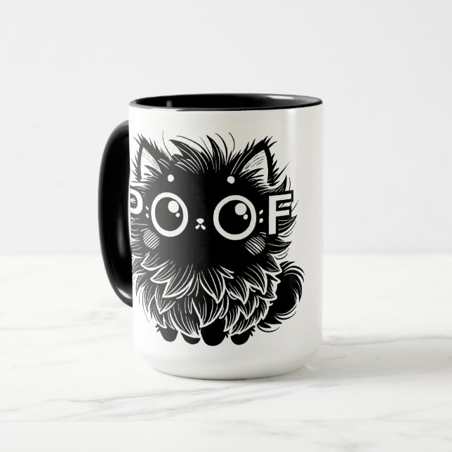 Taza Gato de posta (Anverso izquierdo)