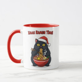 Taza Gato de Ramen de Navidad – Época de Ramen de Navid
