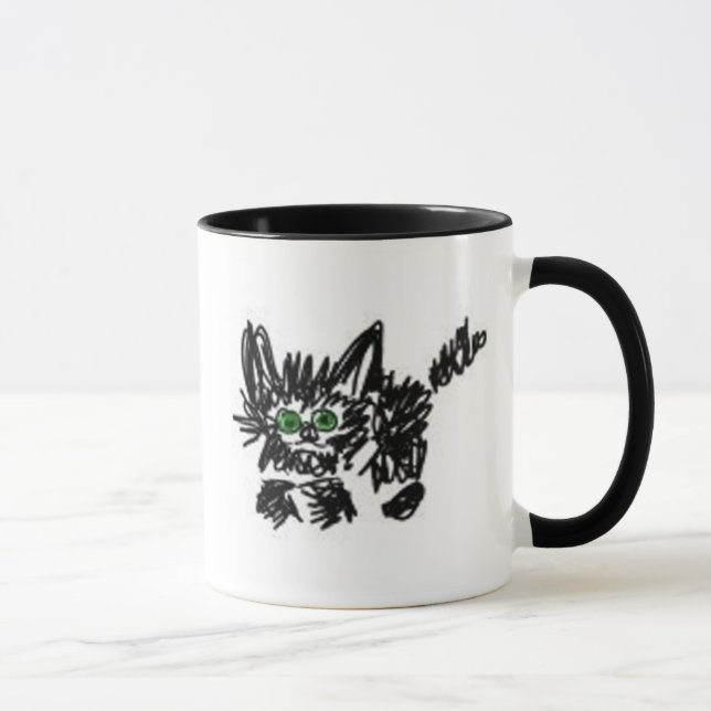 Taza Gato de Scaredy (Derecha)