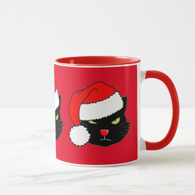 Taza Gato de Sombrero Santa (Derecha)