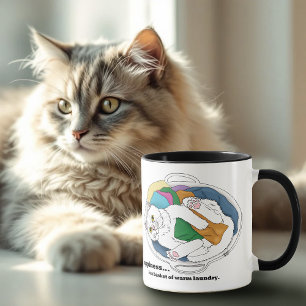 Taza Gato del día de lavado