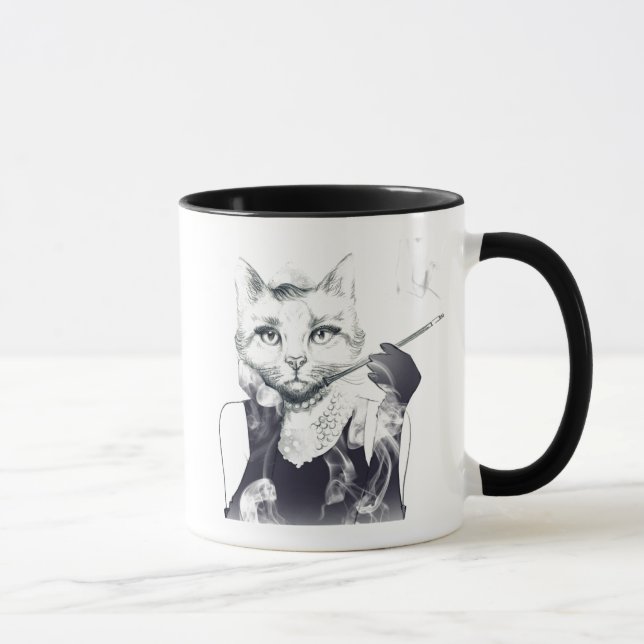 Taza Gato del encanto (Derecha)