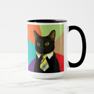 Taza Gato del negocio
