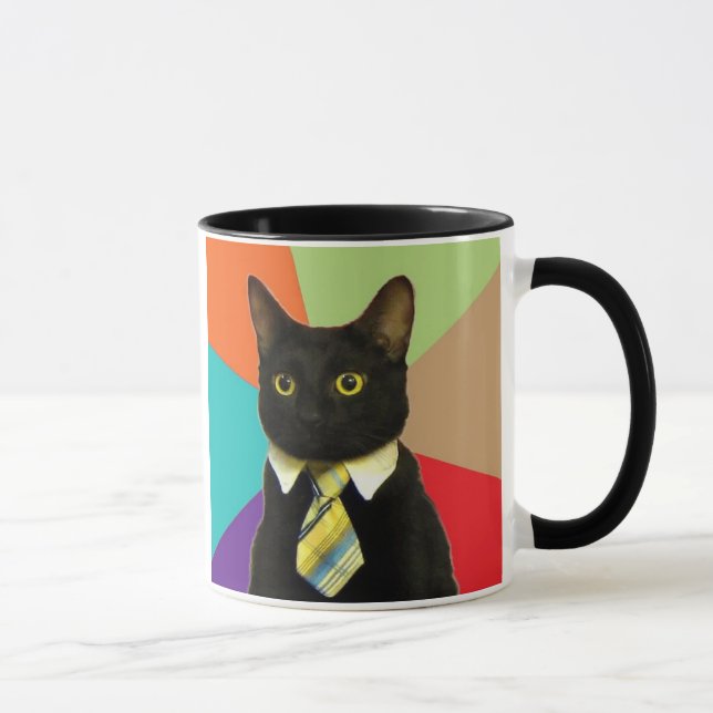 Taza Gato del negocio (Derecha)