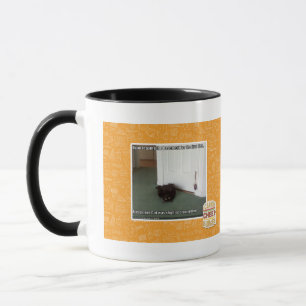 Taza Gato del sótano, desorientado levemente