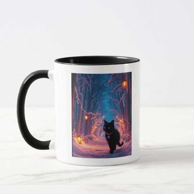 Taza Gato en el bosque (Izquierda)