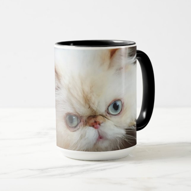Taza Gato en una caja (Anverso derecho)