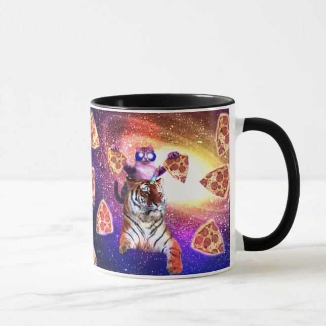 Taza Gato espacial matón en Tiger Unicorn (Derecha)