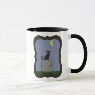 Taza Gato espeluznante de Halloween