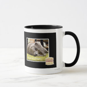 Taza Gato feliz, fuera de feliz