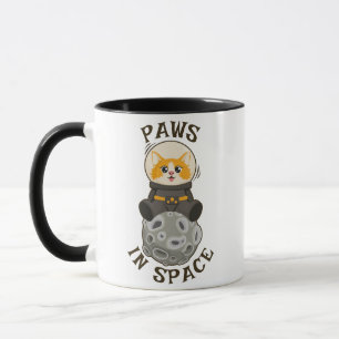 Taza Gato genial en el espacio Gato astronauta Animal c