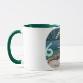 Taza Gato Guerrero Jugando Fantasía De Voleibol Café Mu