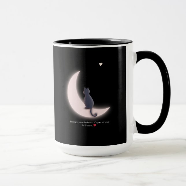 Taza Gato Inspirador (Derecha)