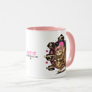 Taza Gato Jugador Táctico