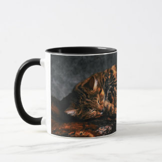 Taza Gato leopardo