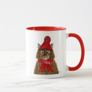 Taza Gato Maine Coon