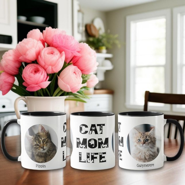 Taza Gato: Mamá Personalizado de vida Mascota foto: Día (Subido por el creador)