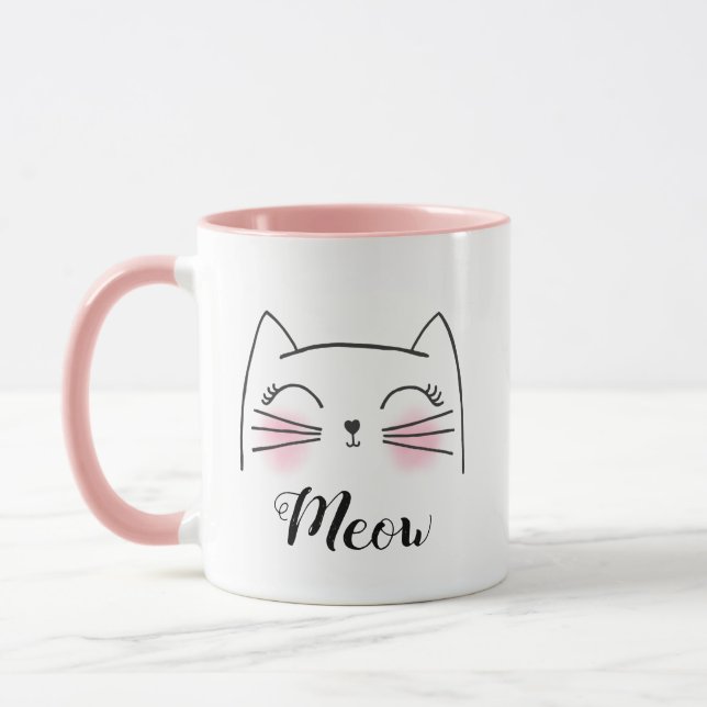 Taza Gato Minino Miau (Izquierda)