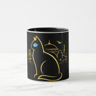 Taza Gato Místico de Estambul