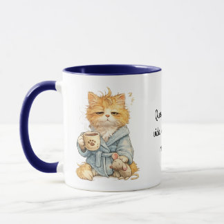 Taza gato modelo