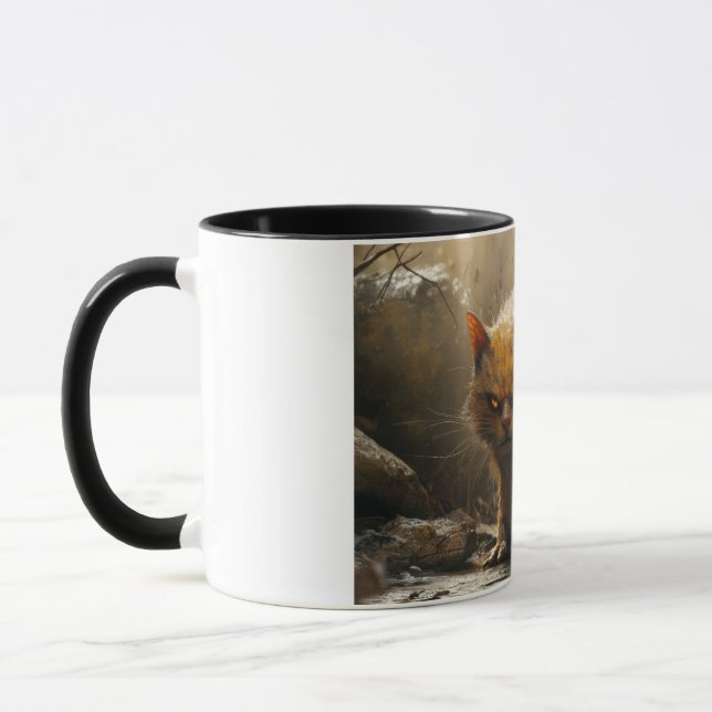 Taza Gato monstruo  (Izquierda)