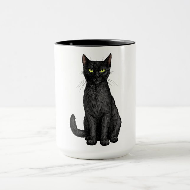 Taza Gato negro (Centro)