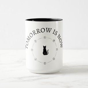 Taza Gato negro con espeleología mágica Halloween Tri-B