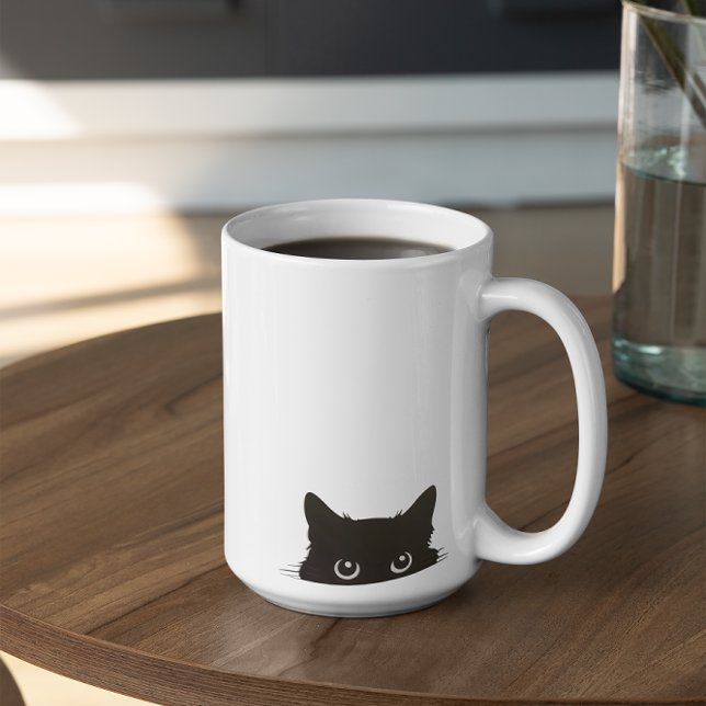 Taza Gato negro de búsqueda (Subido por el creador)