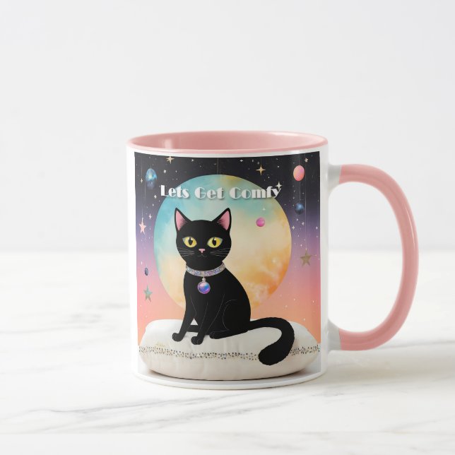 Taza Gato Negro - Vamos a estar cómodos (Derecha)