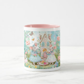 Taza gato persa lindo de Navidad