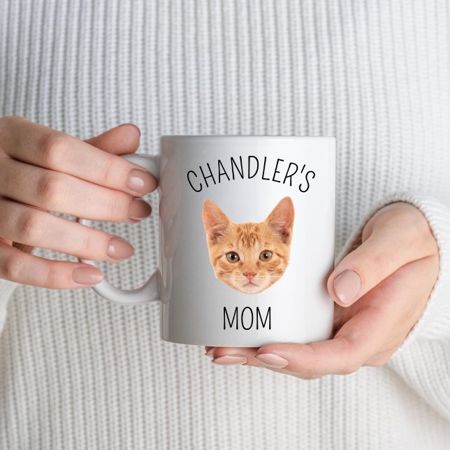 Taza Gato personalizado Madre Madre Gato Gato Amante Re (Subido por el creador)