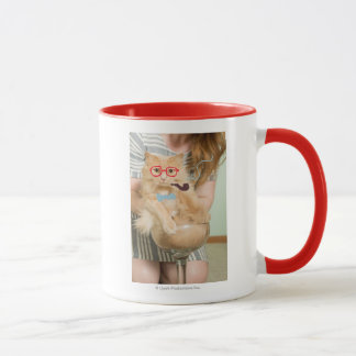 Taza Gato que fuma