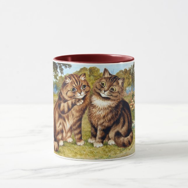 Taza Gato susurrador, Louis Wain (Centro)